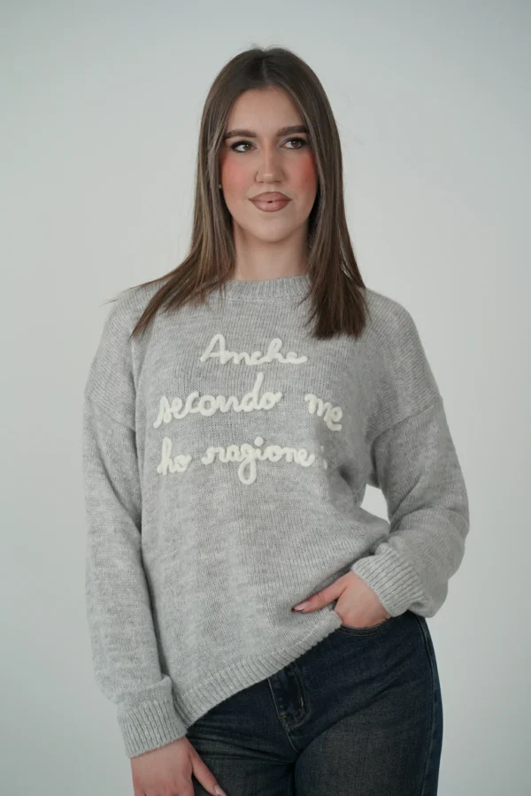 Maglioncino Anche Secondo Me ho Ragione io