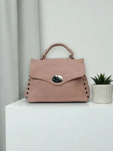 Borsa Martina Media - Borchie Argento
