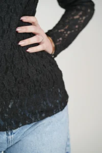 Maglia Lupetto in Pizzo - immagine 5