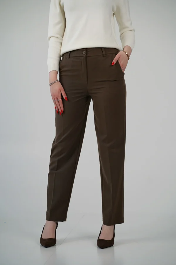 Pantalone Sartoriale - Tabacco, S-40/42