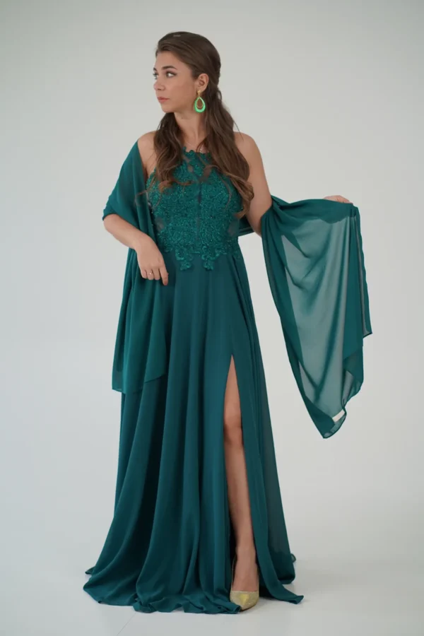 Abito Rapunzel - Verde Bosco