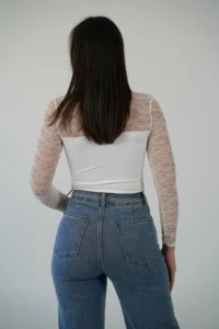 Top Corsetto Pizzo - immagine 7