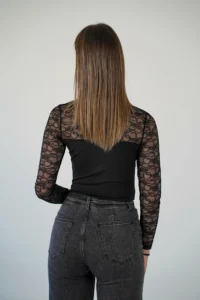 Top Corsetto Pizzo - immagine 5