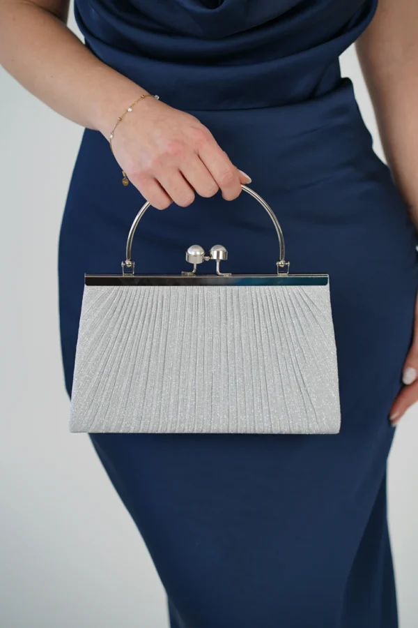 Pochette Pearl - Argento