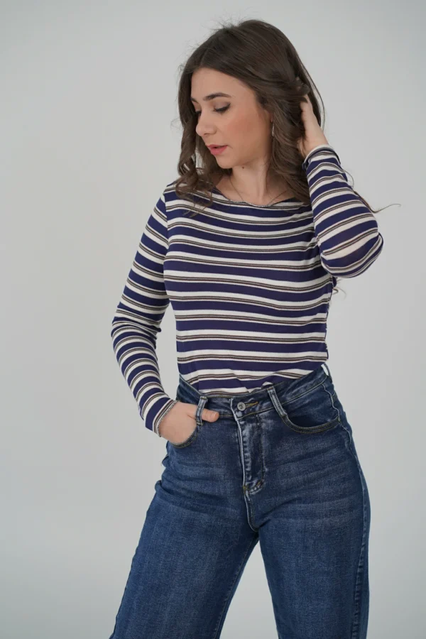 Maglia a Righine Claude