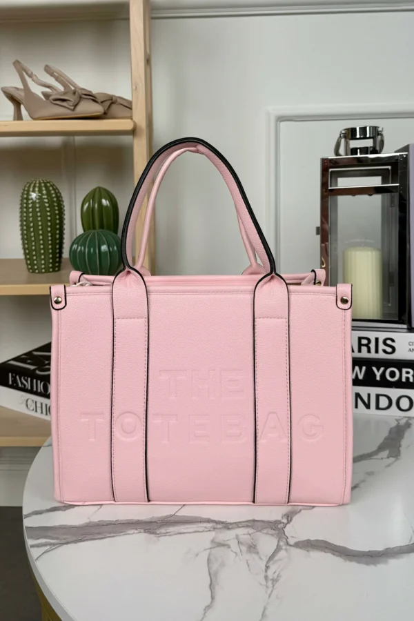 Borsa The Tote Bag Media - Rosa