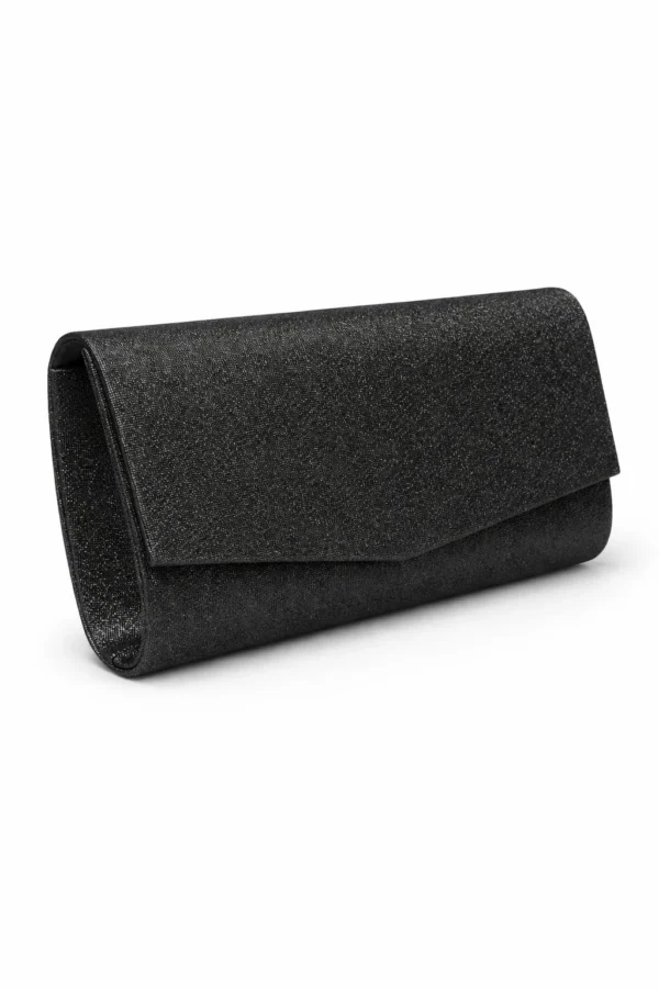 Pochette Glitter - Nero