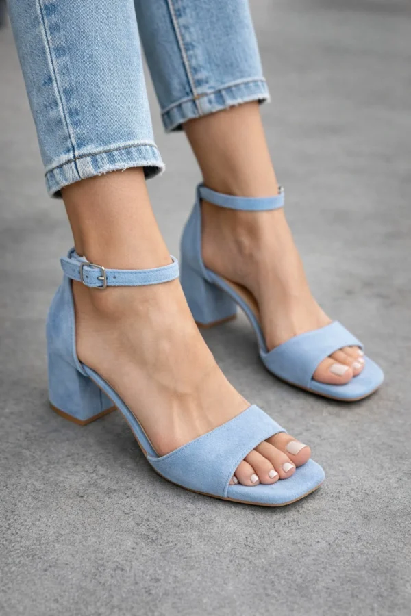 Sandali Nicole - Azzurro, 38