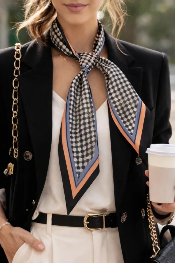 Foulard Pied de Poule