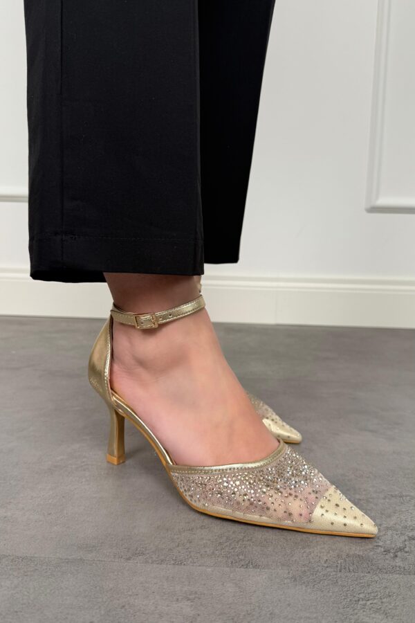 Decollete Queen - 41, Oro
