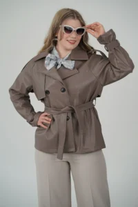 Trench Ecopelle Corto - immagine 8