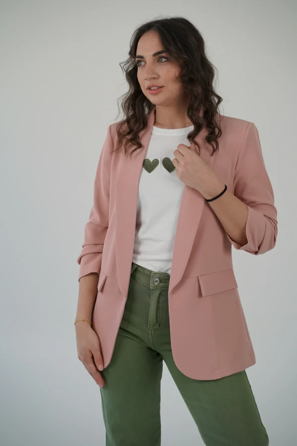 Blazer Sophie Sfoderato - Rosa