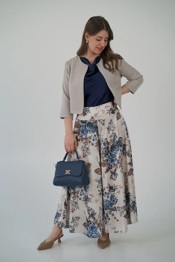 Pantalone Trapezio Botanical