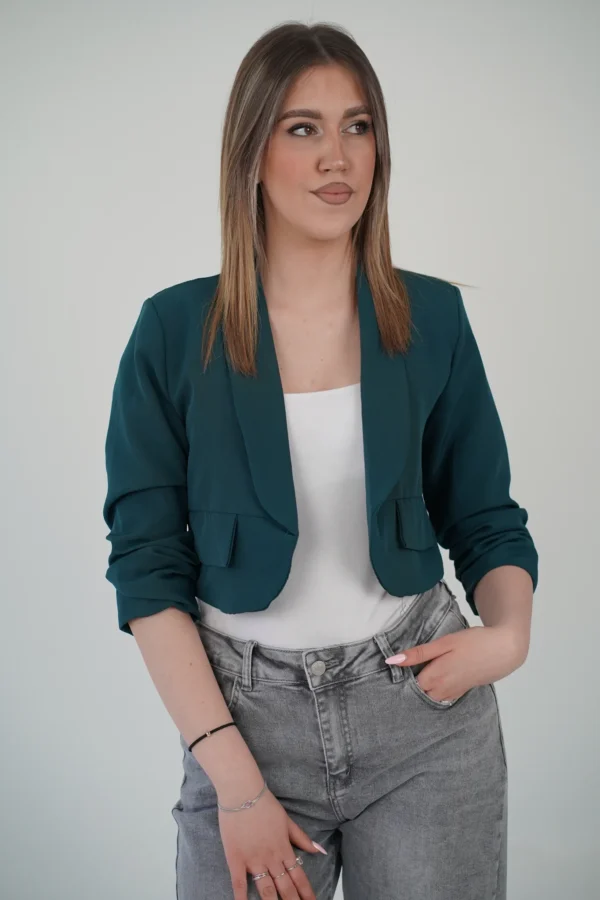 Giacchino Addy Manica Arricciata