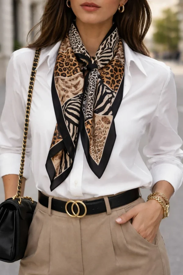 Foulard Animalier