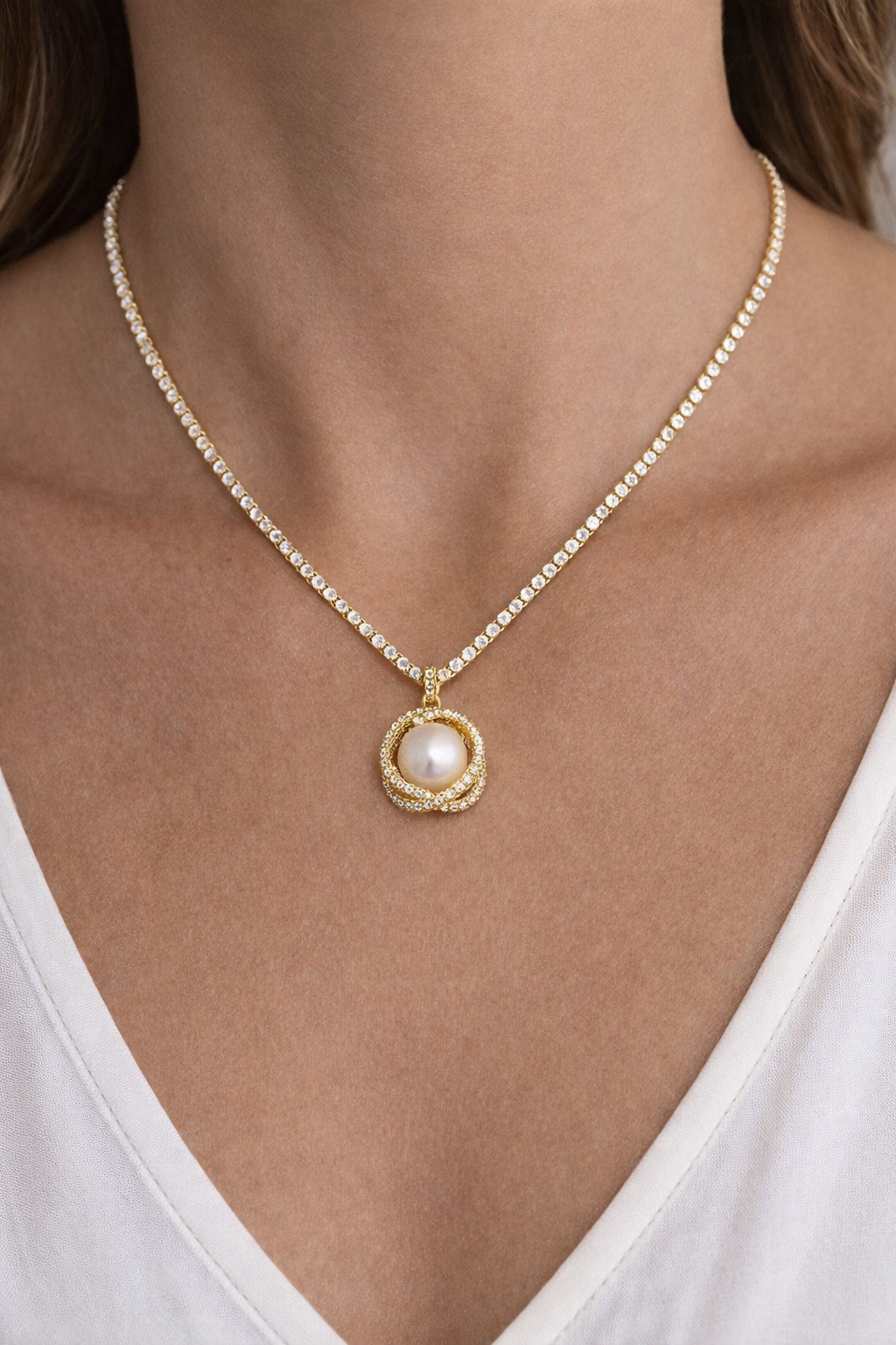 Collana Pearl Glow