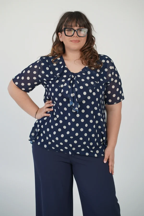 Camicia Pois Curvy
