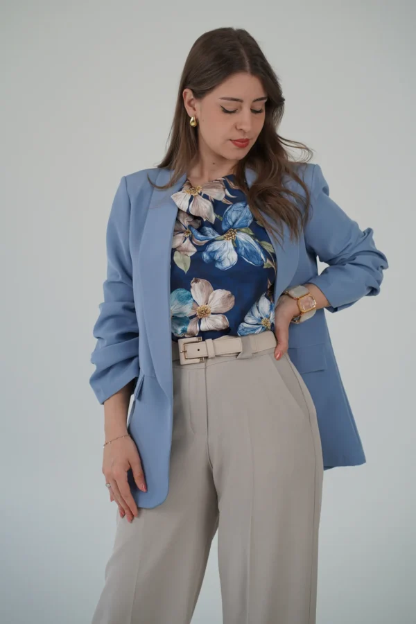 Blazer Sophie Sfoderato - Avio