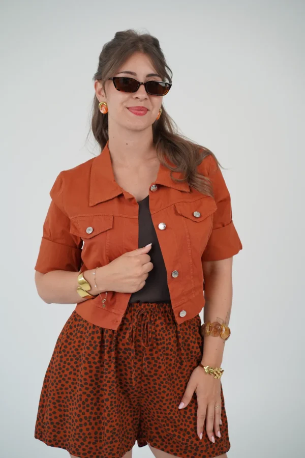 Giacchino Crop Pamela