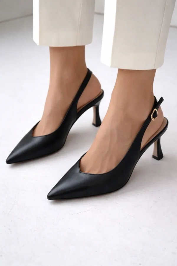 Slingback Anya - Nero, 38