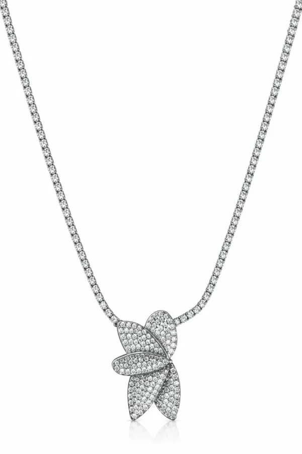 Collana Petal Shine - Argento