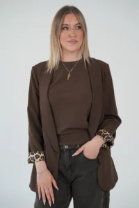Blazer Sophie Animalier - immagine 4