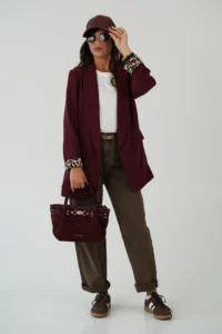 Blazer Sophie Animalier - immagine 3