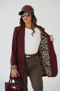 Blazer Sophie Animalier