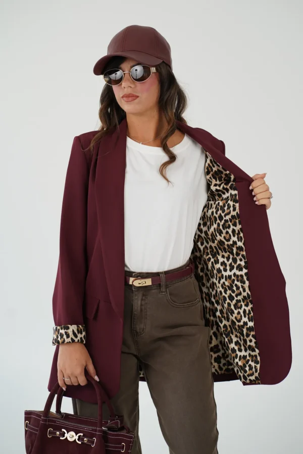 Blazer Sophie Animalier