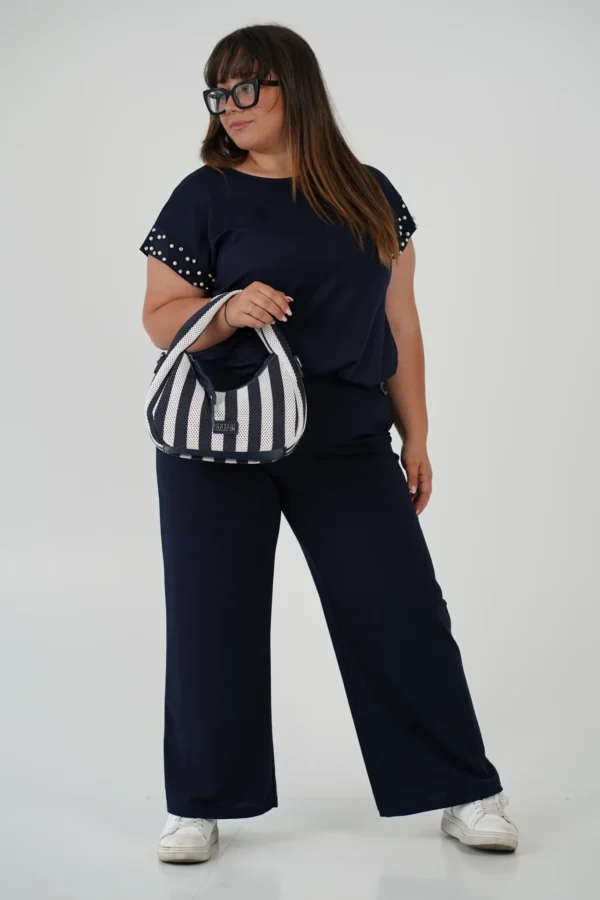 Pantalone Bottoni Curvy