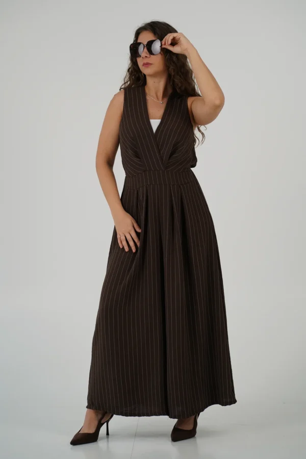 Jumpsuit Isla - Cioccolato