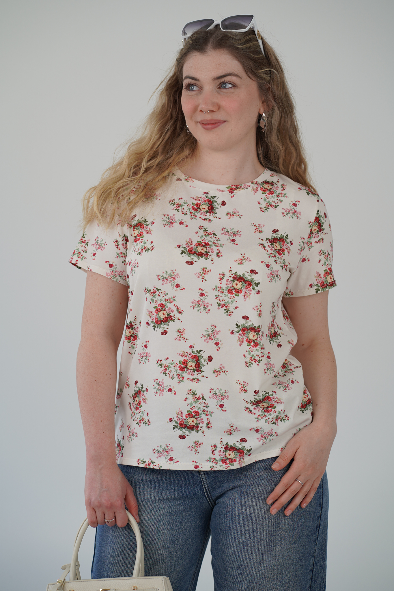 T-Shirt Rose Flower - immagine 11