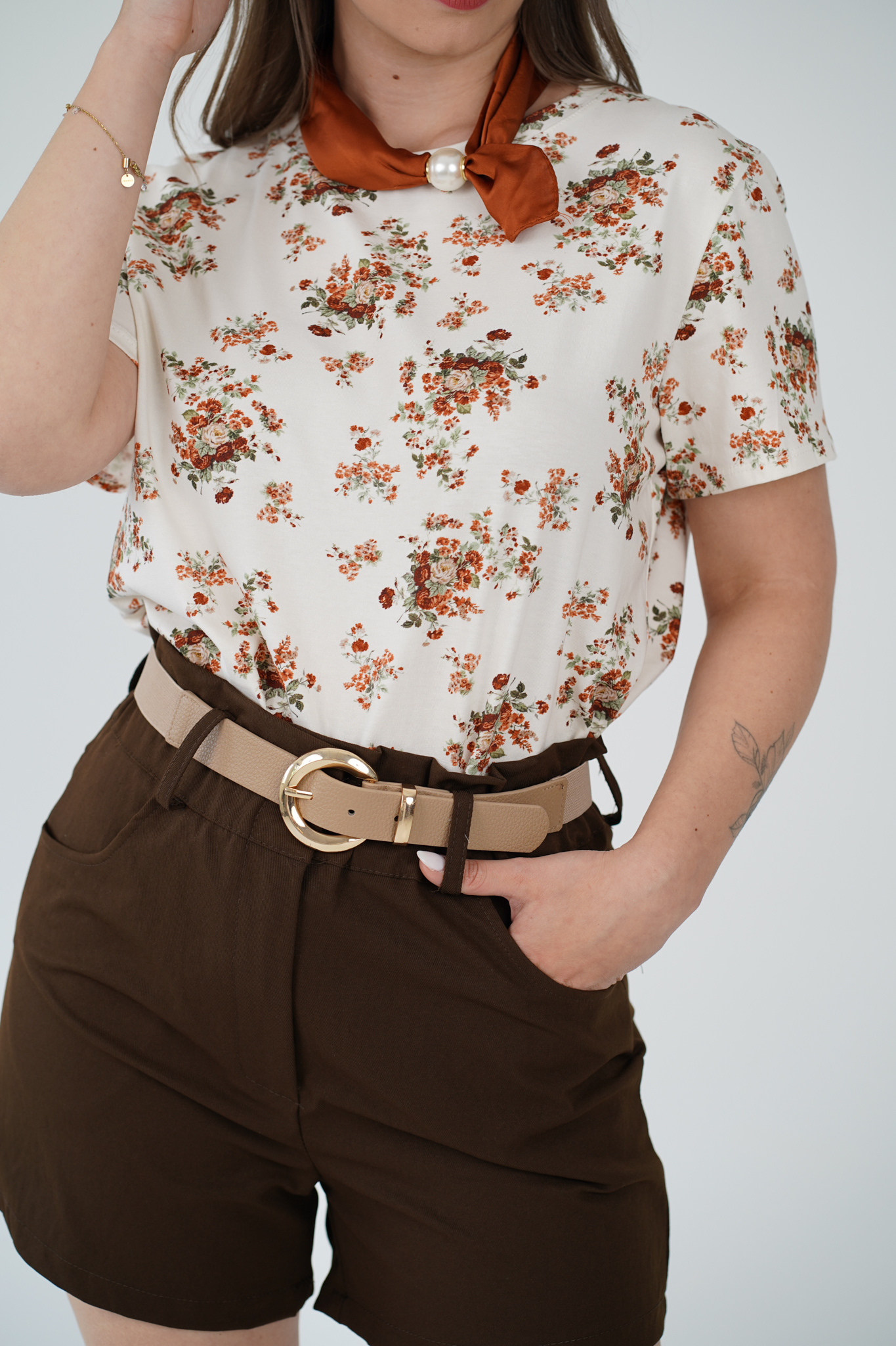 T-Shirt Rose Flower - immagine 3