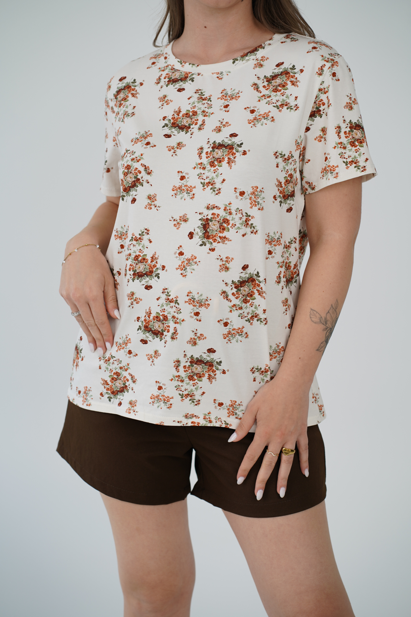 T-Shirt Rose Flower - immagine 5