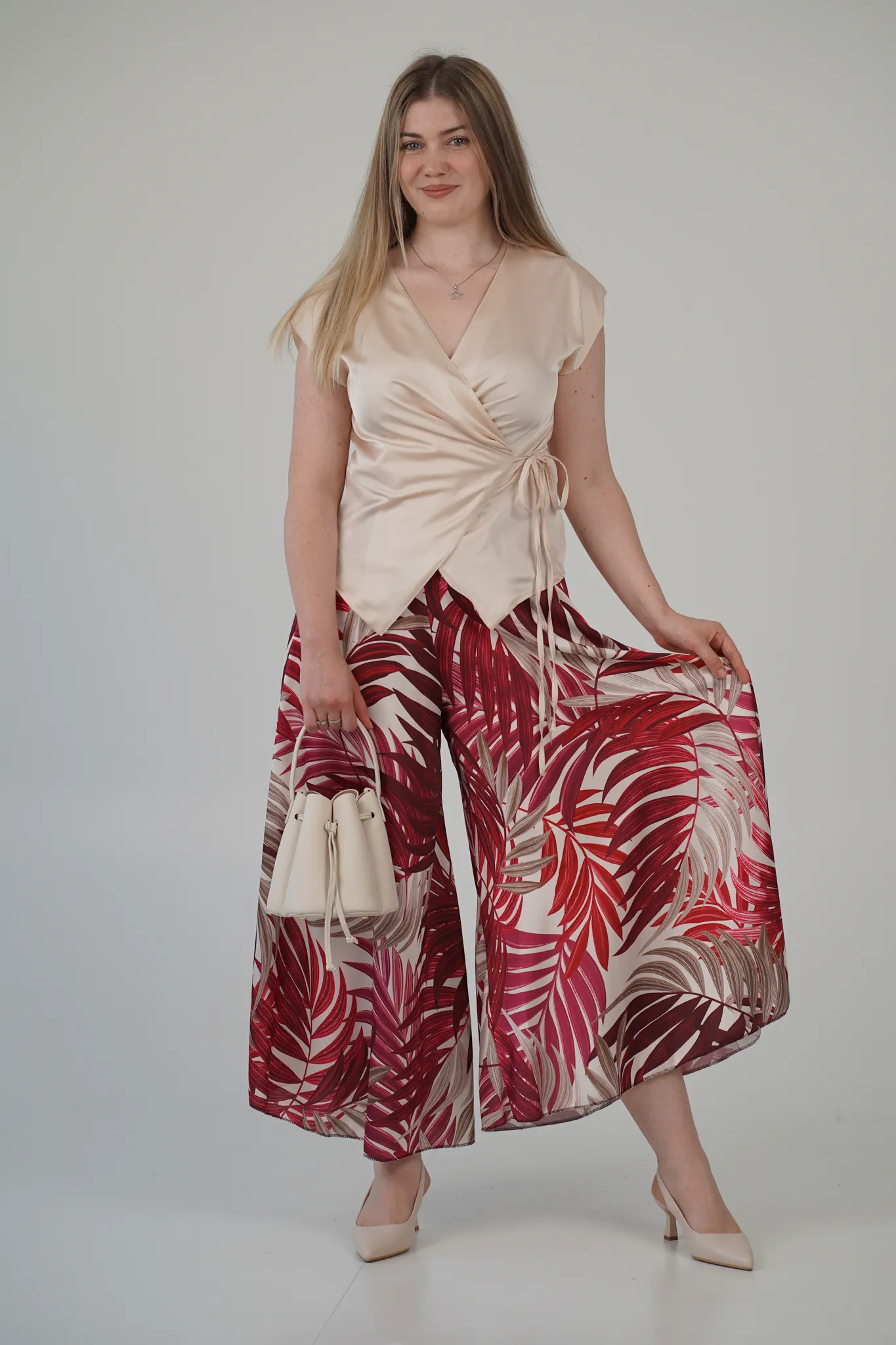 Pantalone Trapezio Palms - immagine 5