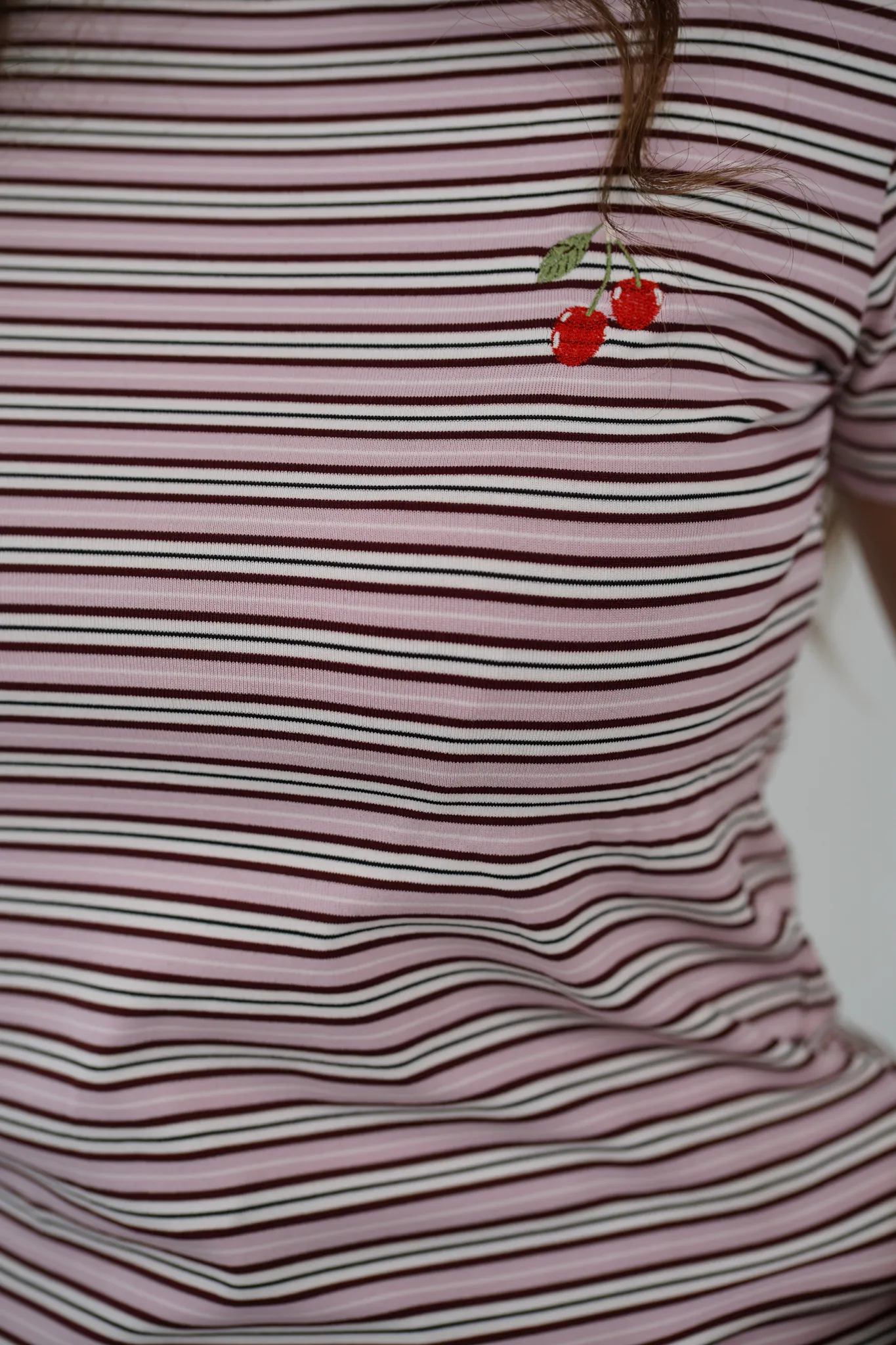 T-Shirt Cherry Stripes - immagine 8