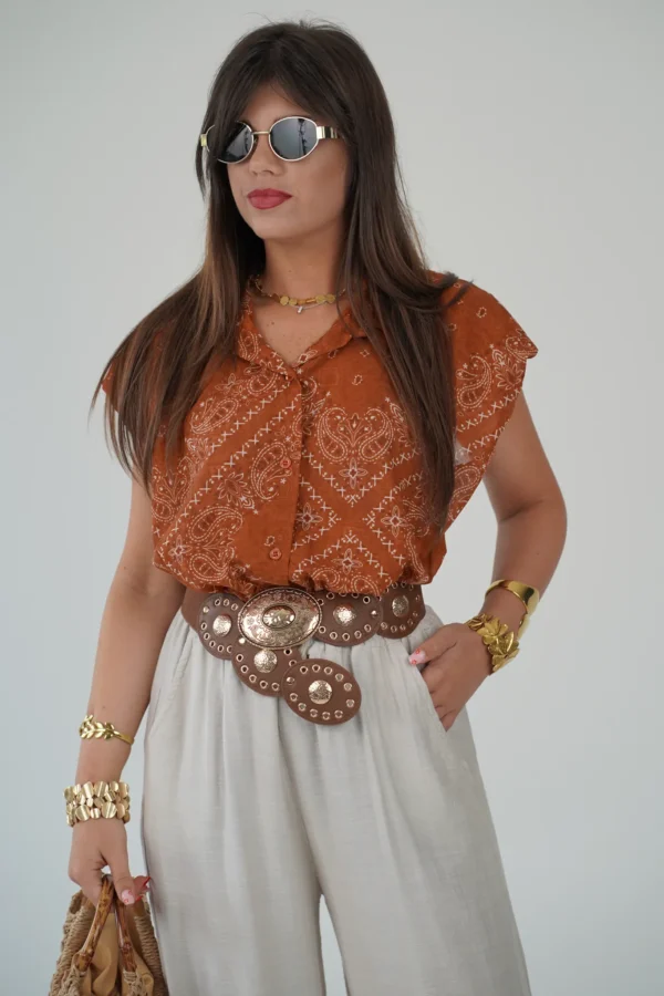 Camicetta Bandana