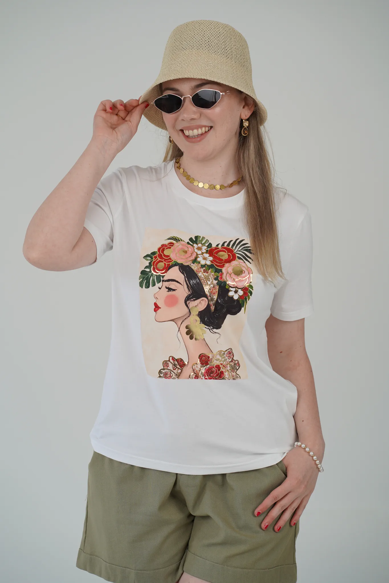 T-Shirt Frida Flower