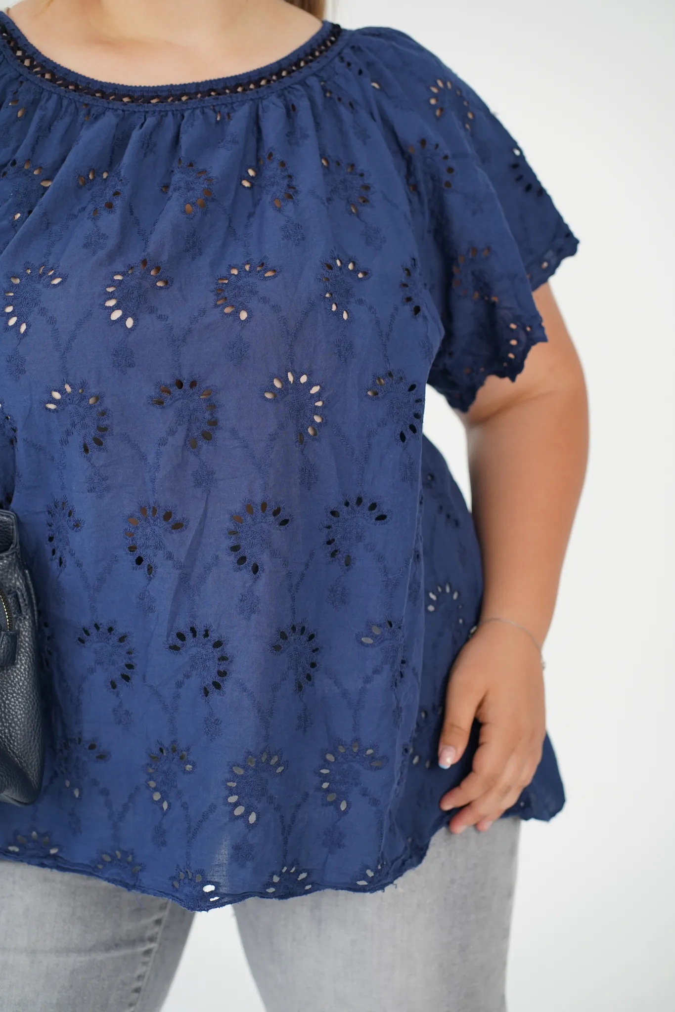 Camicia Sangallo Curvy - immagine 7