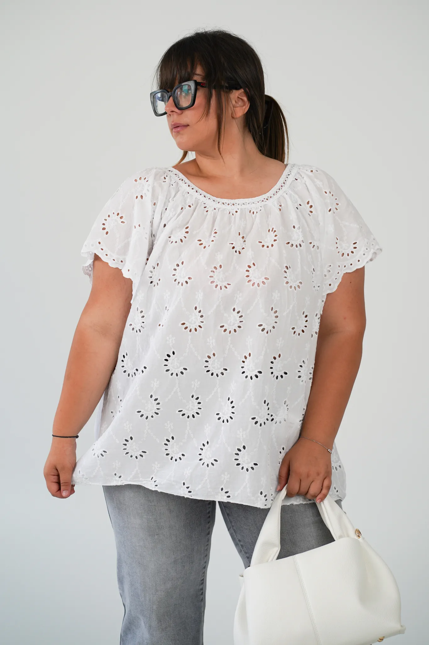 Camicia Sangallo Curvy