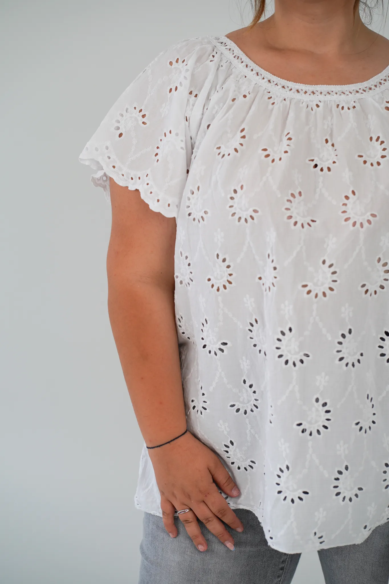 Camicia Sangallo Curvy - immagine 3