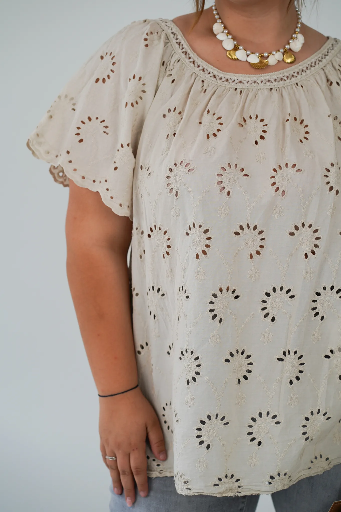 Camicia Sangallo Curvy - immagine 9