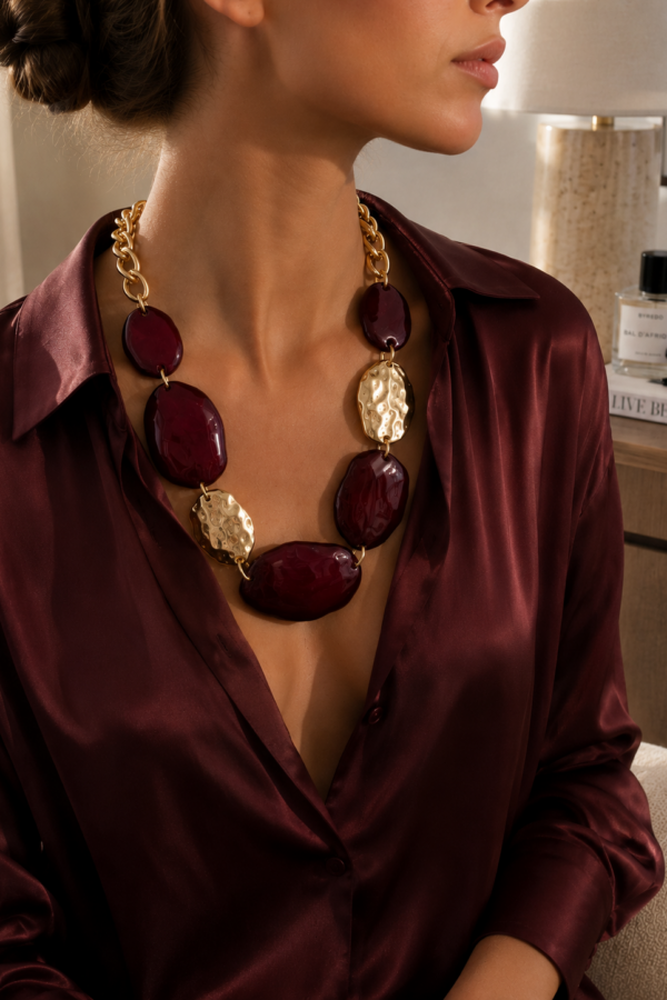 Collana Mirage - Bordeaux