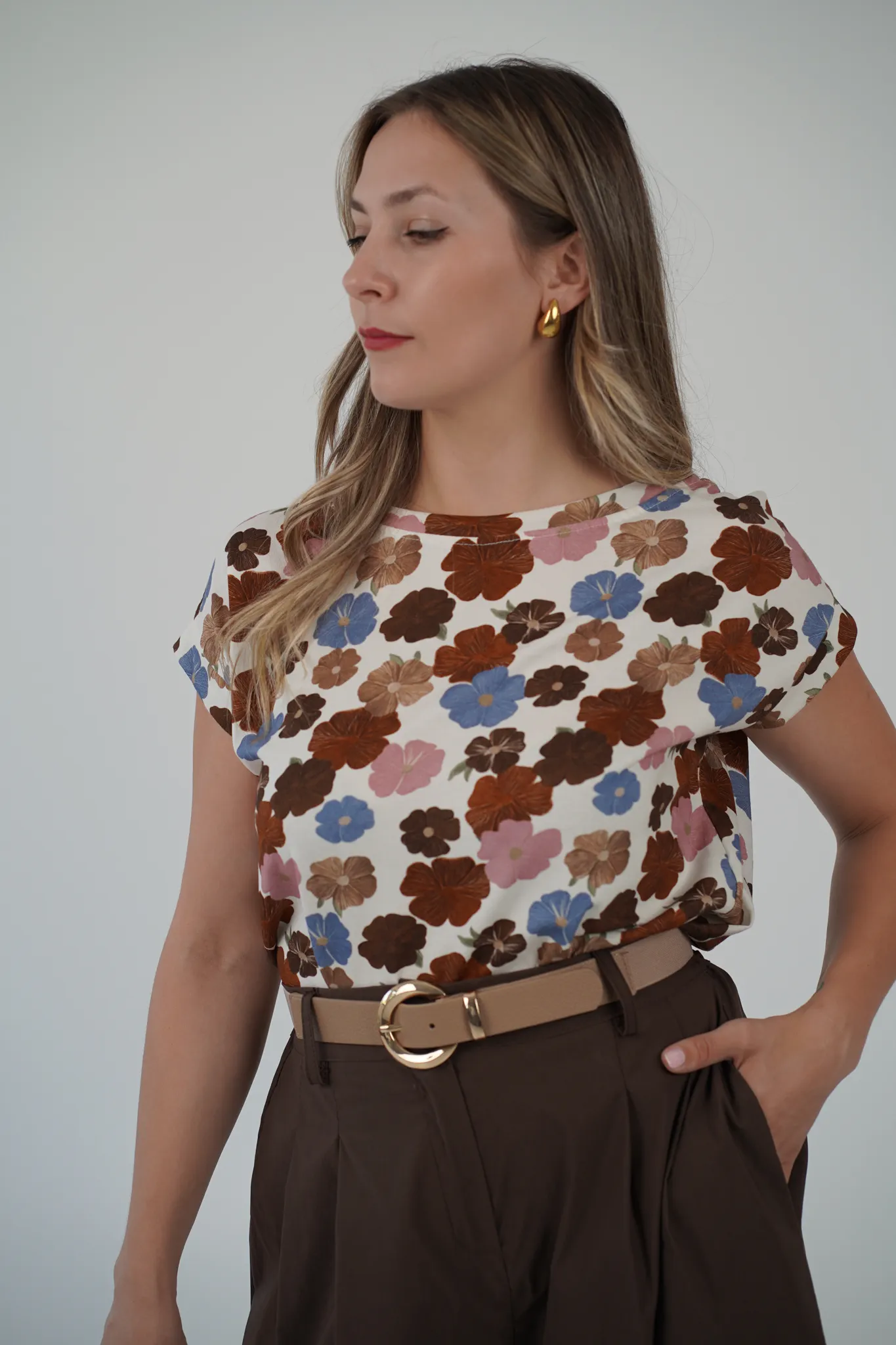 T-Shirt Gloria Fiori - immagine 3