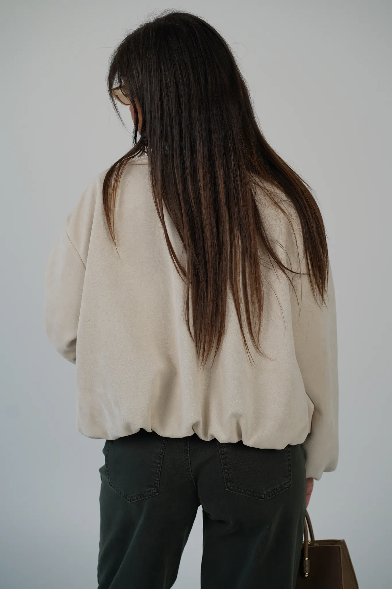 Giacca Bomber Scamosciata - immagine 15