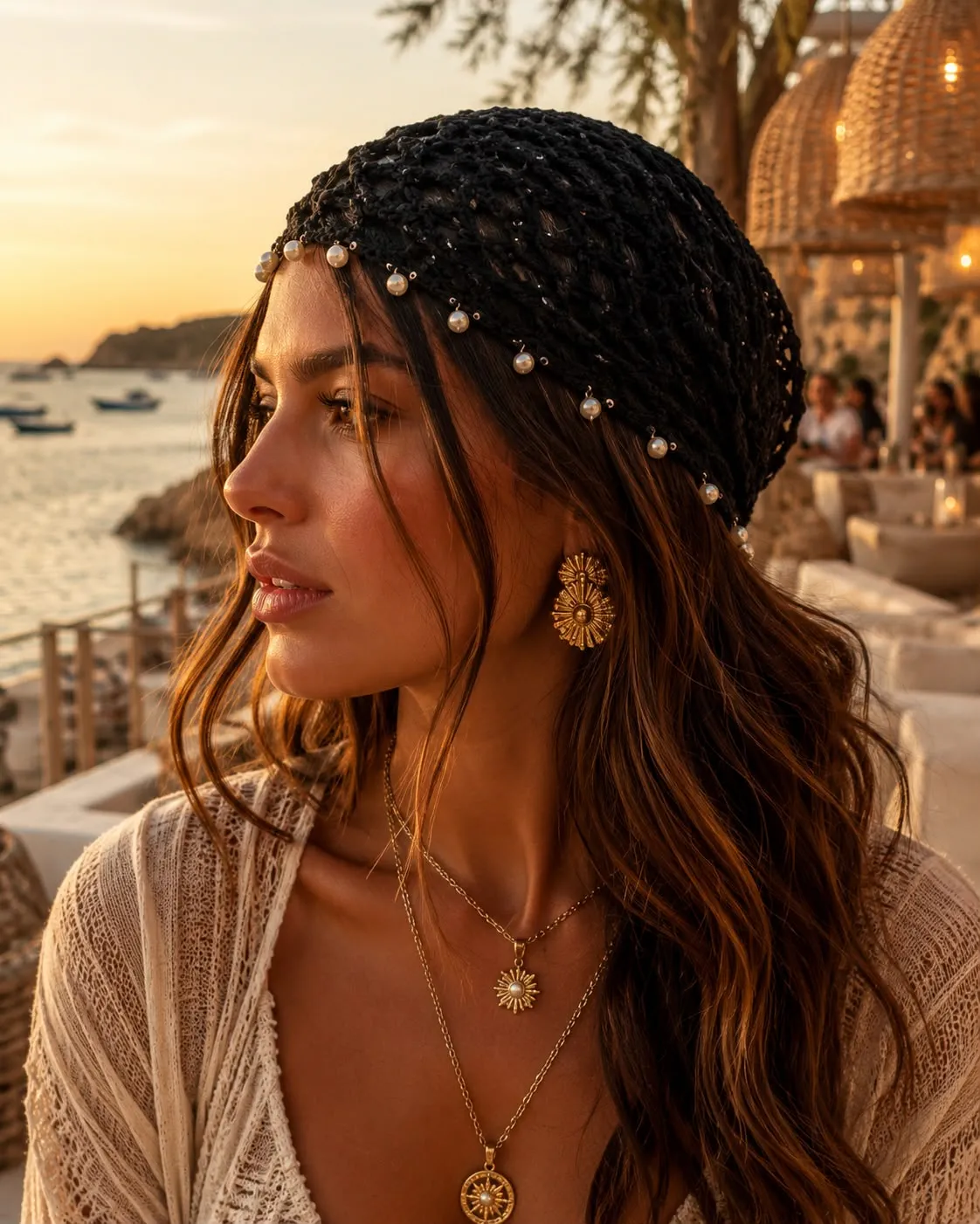 Mesh Cap Perline - immagine 4