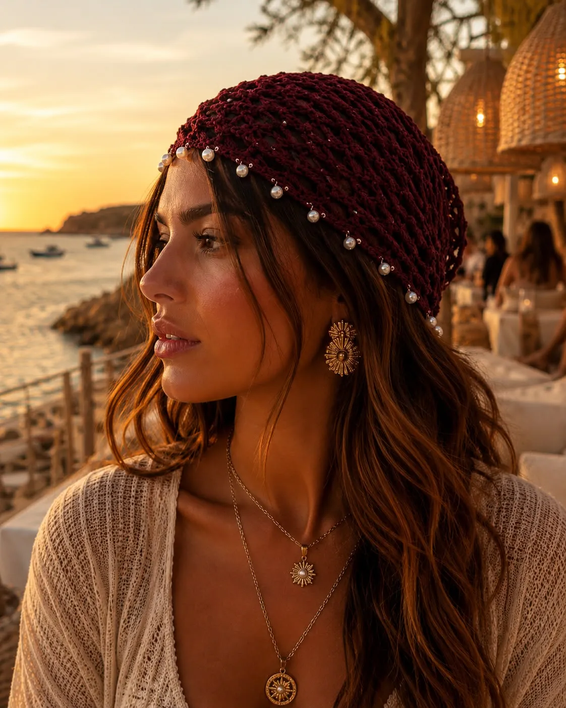 Mesh Cap Perline - immagine 3