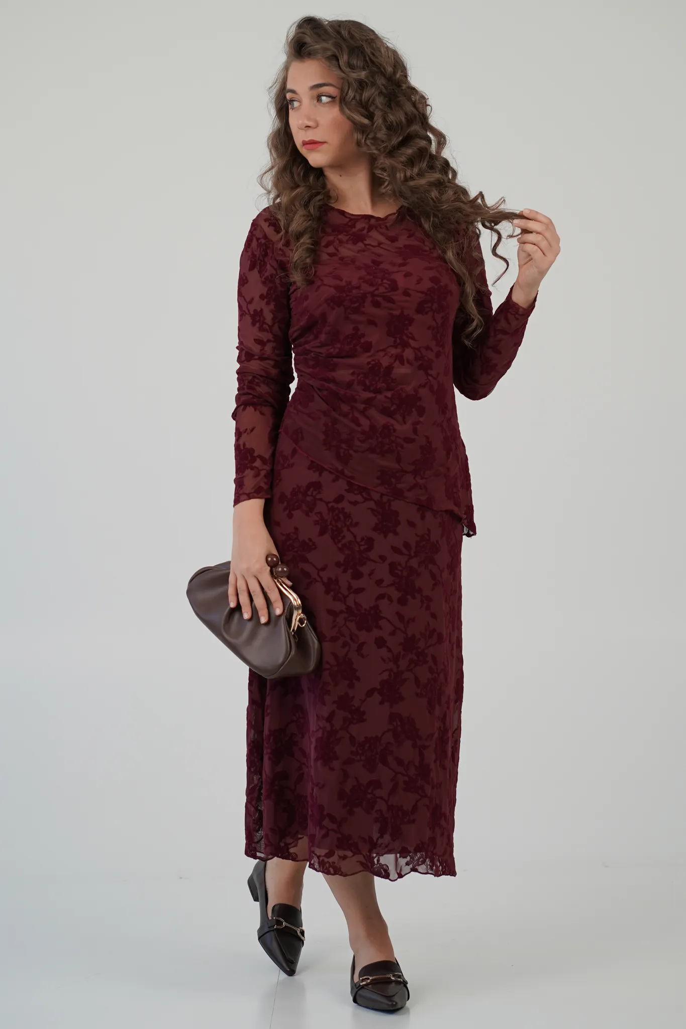 Gonna Velvet Rose - immagine 6