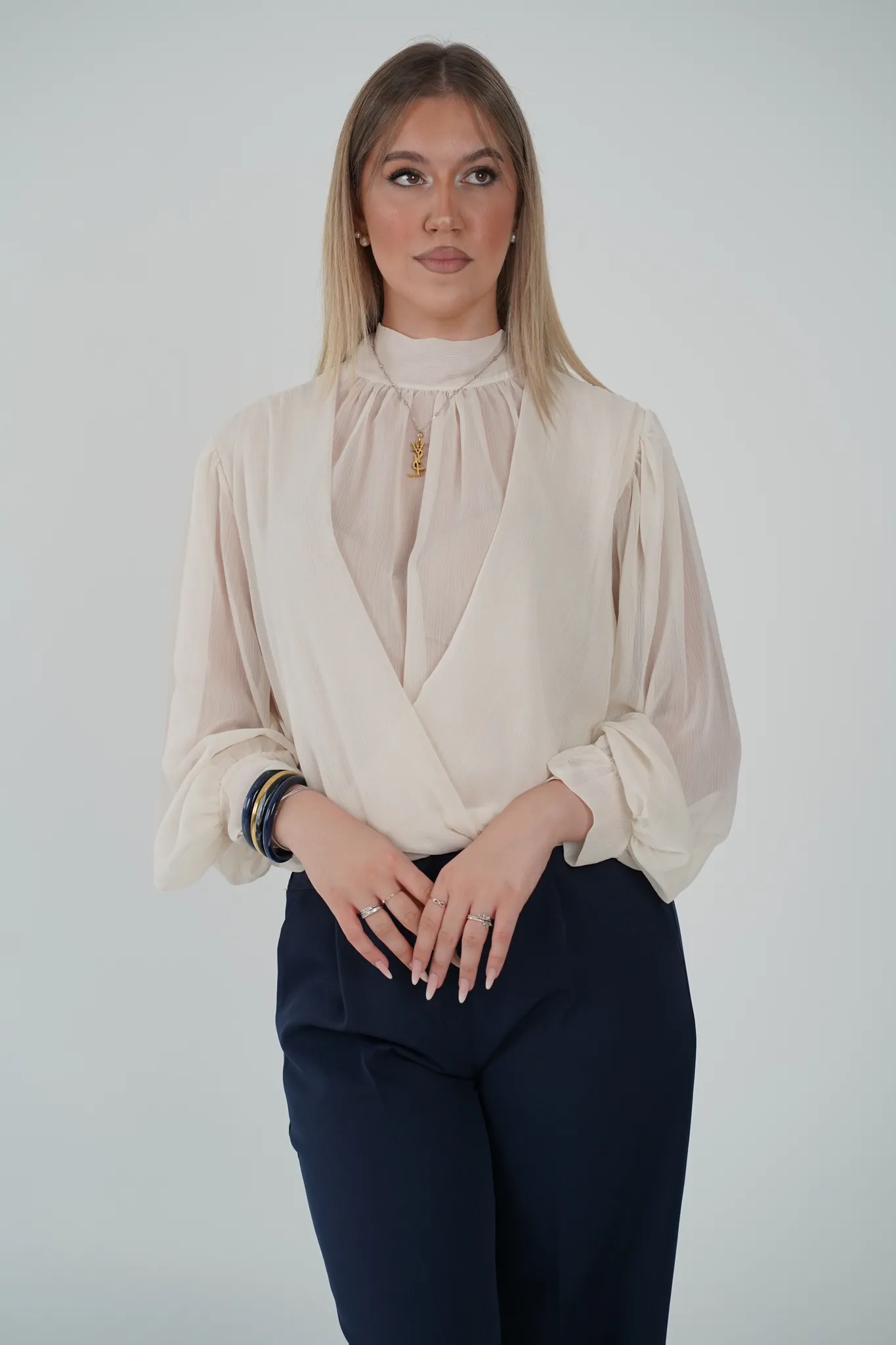 Camicia Voile Incrocio - immagine 6