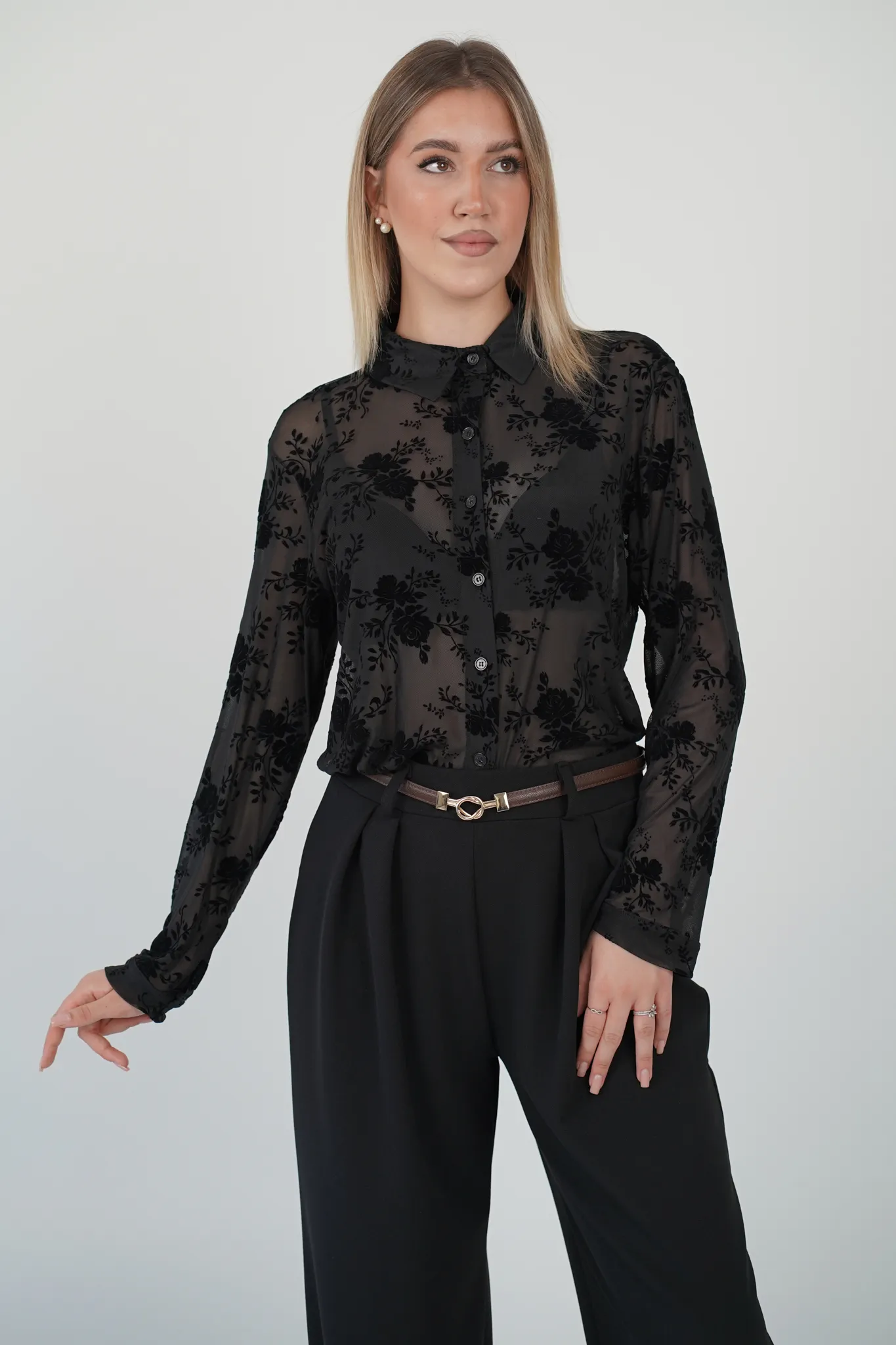 Camicia Voile e Velluto - immagine 6